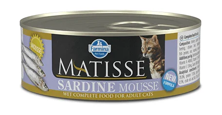 FARMINA Влажный корм MATISSE CAT MOUSSE SARDINE