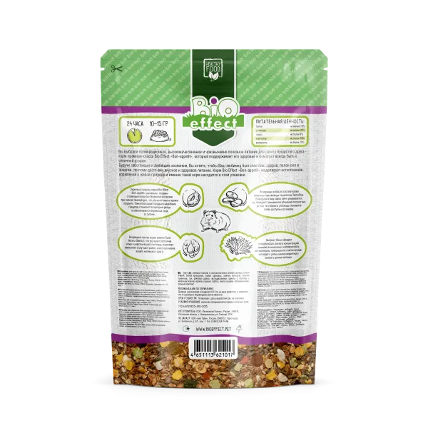 Bio Effect Bon-appetit корм для джунгарских и сирийских хомяков - 550 г