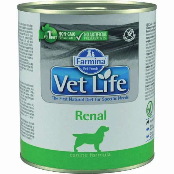 Farmina Vet Life Dog Renal влажный корм для взрослых собак при заболеваниях почек