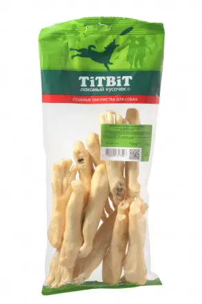 TITBIT кроличьи лапки для собак xl 